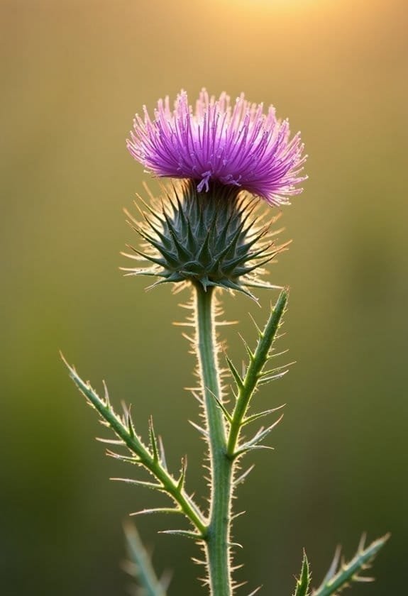 Creeping Thistle (Cirsium Arvense) 1 begin your journey here