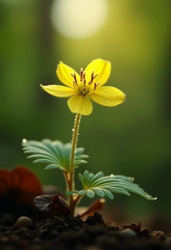 Wood Avens (Geum Urbanum) 1 beginning of a discussion