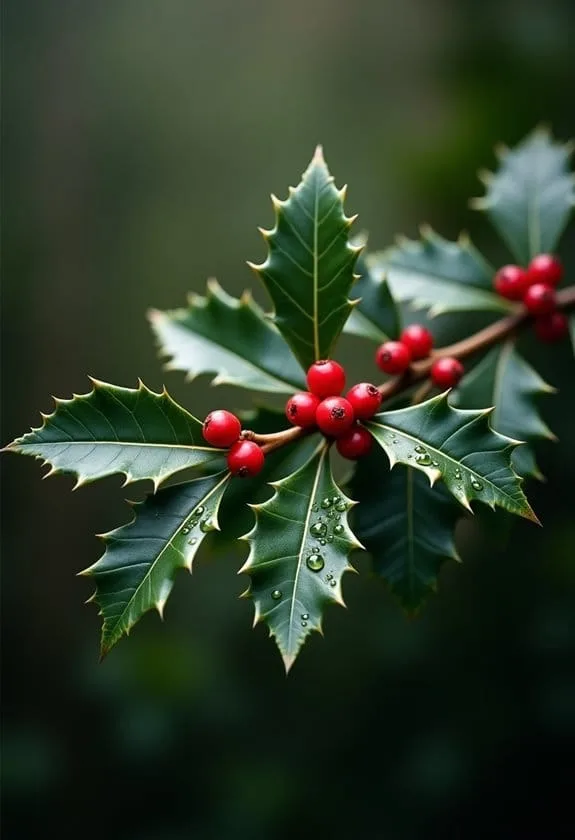 Common Holly (Ilex Aquifolium) 1 beginning of a discussion