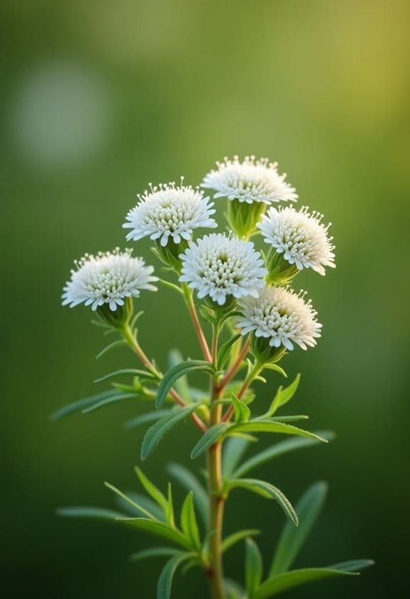 Sneezewort (Achillea Ptarmica) 1 beginning of a discussion