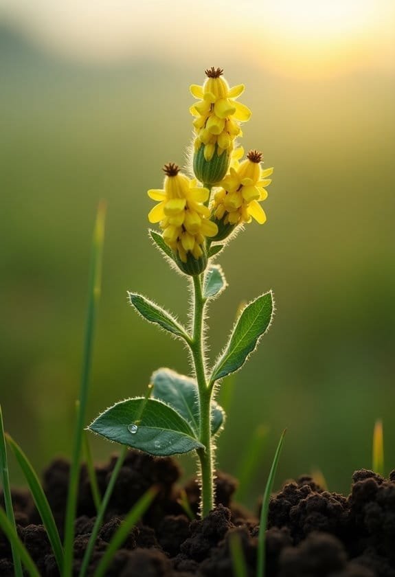 Yellow Rattle (Rhinanthus Minor) 1 beginning of a discussion
