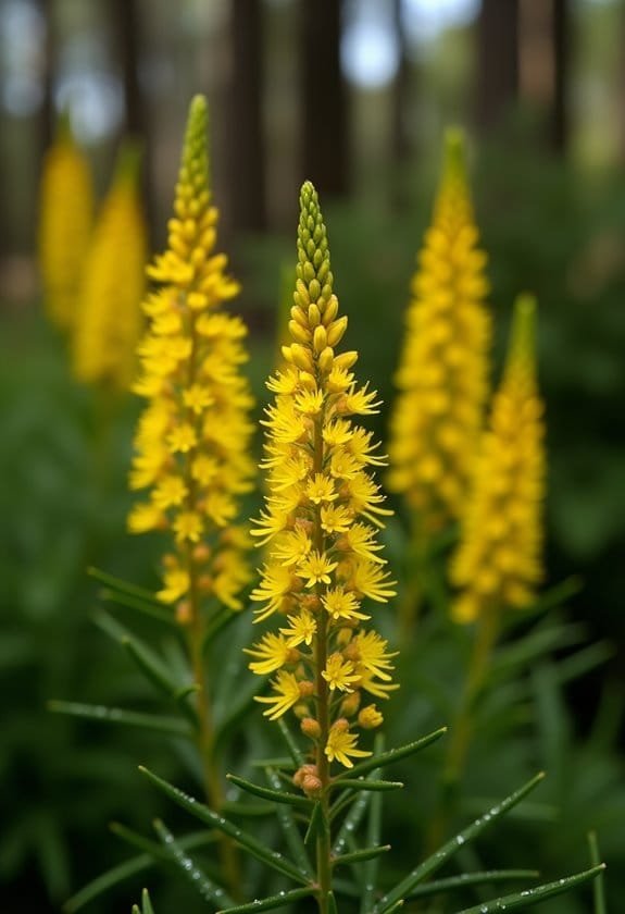 Goldenrod (Solidago Virgaurea) 1 beginning of a discussion