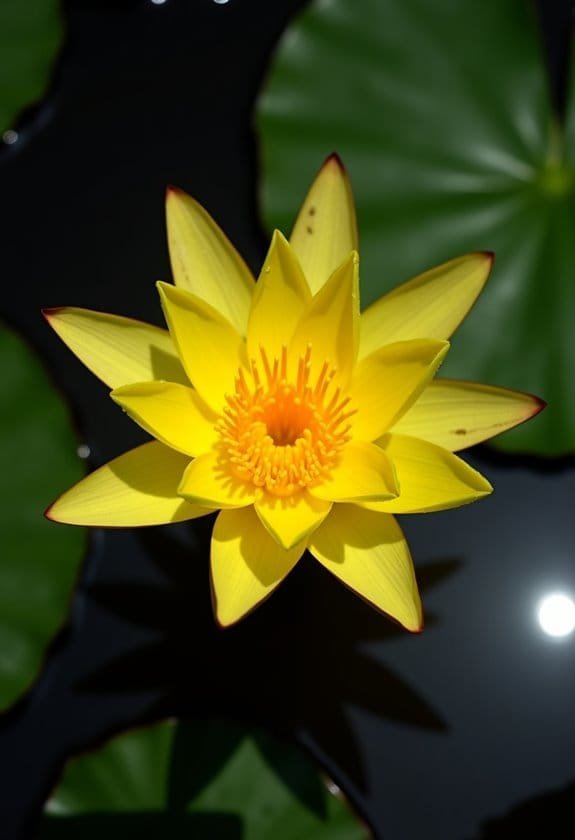 Yellow Waterlily (Nuphar Lutea) 1 beginning of a discussion