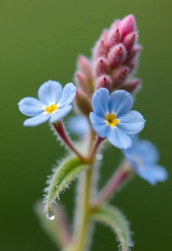 Field Forget-Me-Not (Myosotis Arvensis) 1 beginning of discussion