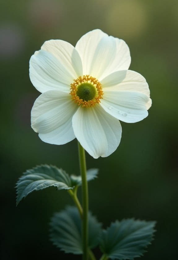 Anemone × Hybrida (Japanese Anemone) 1 beginning of discussion