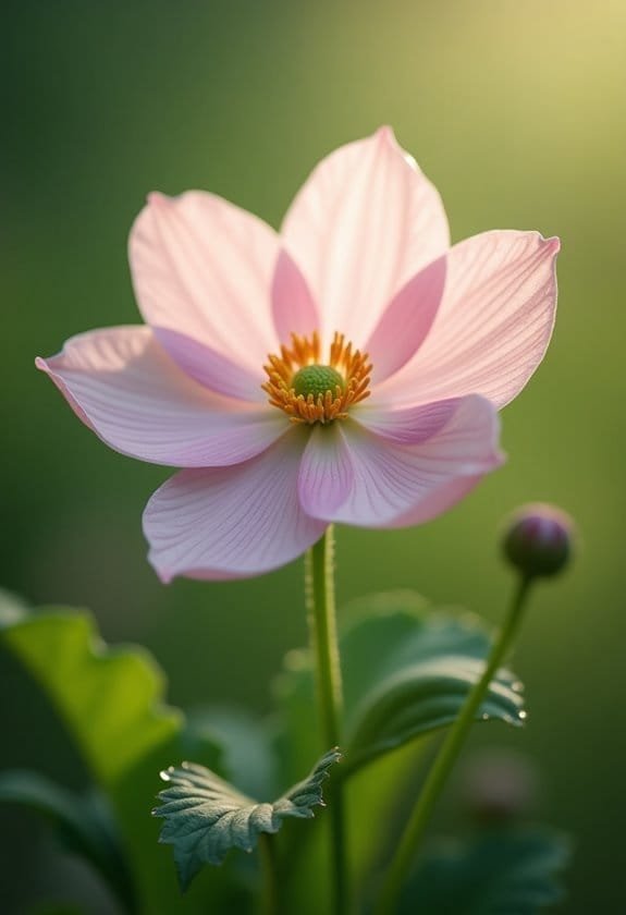 Anemone × Hybrida (Japanese Anemone) 1 beginning of discussion