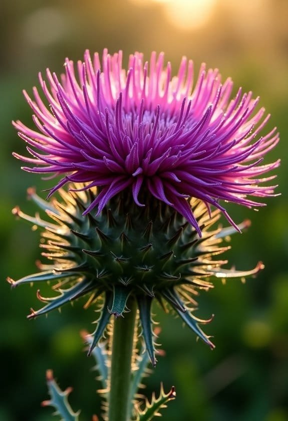 Cirsium Rivulare ‘Atropurpureum’ (Purple Plume Thistle) 1 beginning of something new