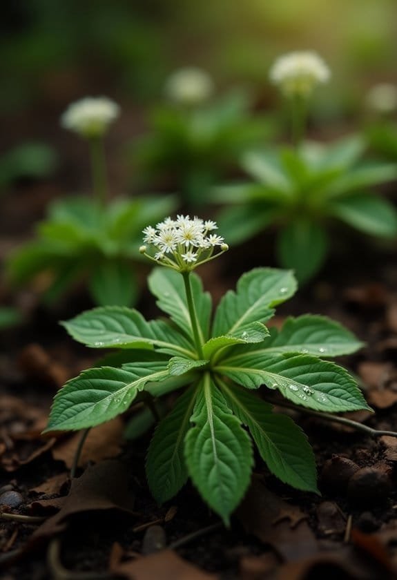 Sanicle (Sanicula Europaea) 1 beginning of the discourse