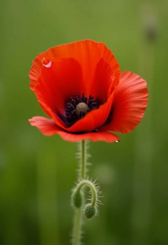 Common Poppy (Papaver Rhoeas) 1 beginning of the discussion