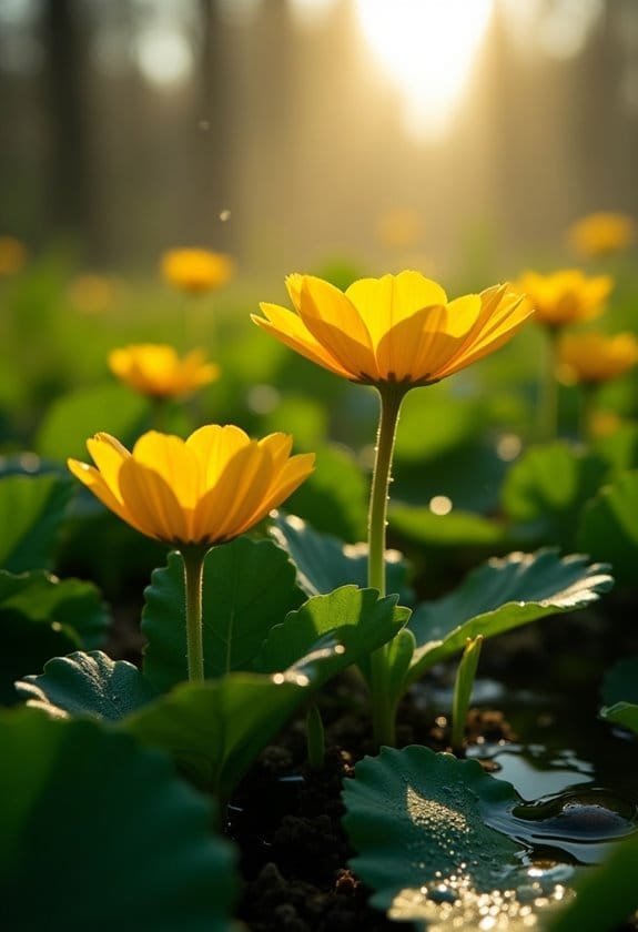 Marsh Marigold (Caltha Palustris) 1 beginning of the discussion