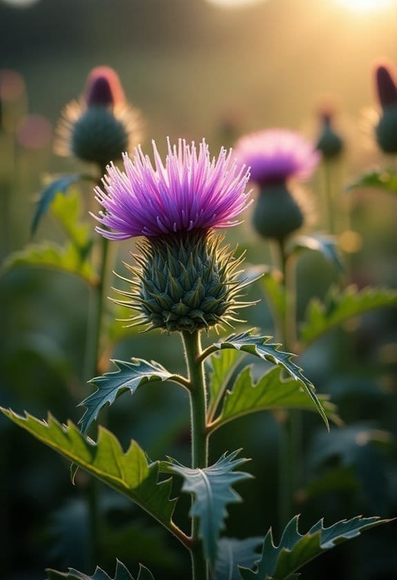 Cynara Cardunculus (Globe Artichoke And Cardoon) 1 beginning of the journey