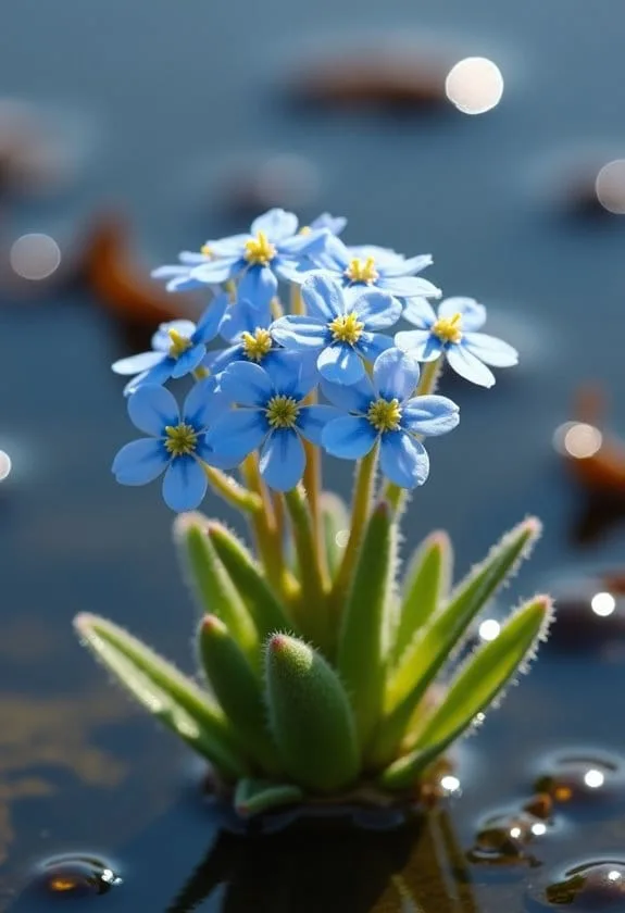 Water Forget-Me-Not (Myosotis Scorpioides) 1 beginning of the topic