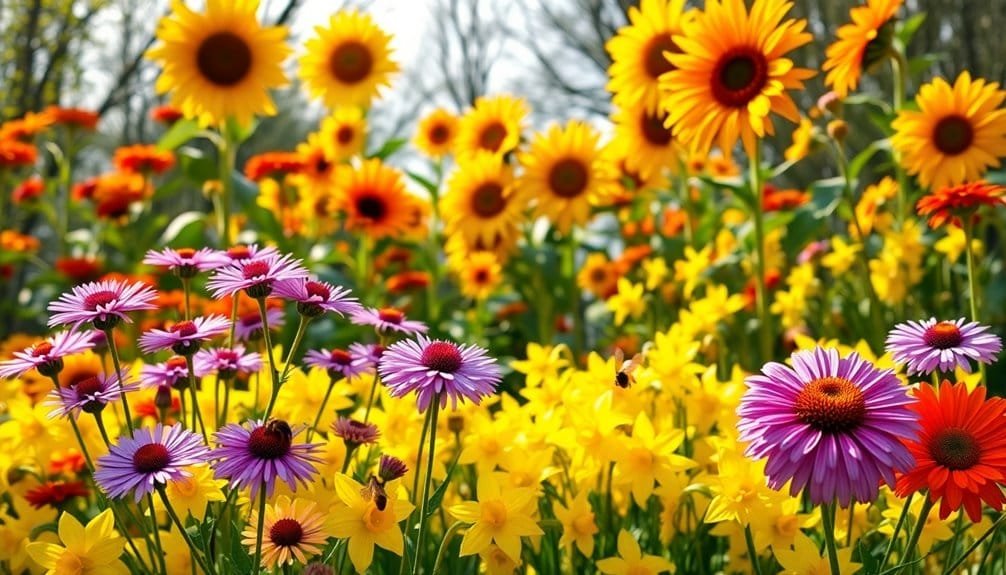 Flowers For Attracting Pollinators Year-Round 2 choosing seasonal flowers wisely