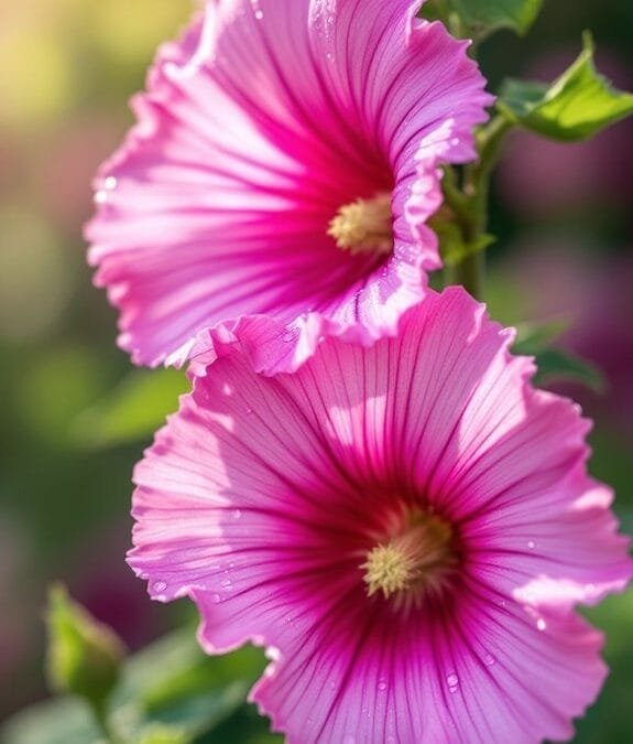 Alcea Rosea (Hollyhock)