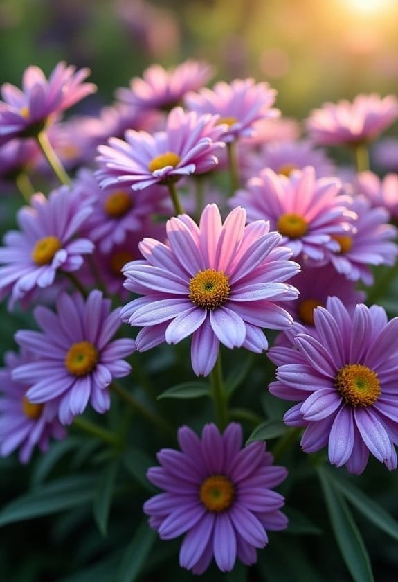 Symphyotrichum Species & Hybrids (Michaelmas Daisy) 4 concise information overview provided