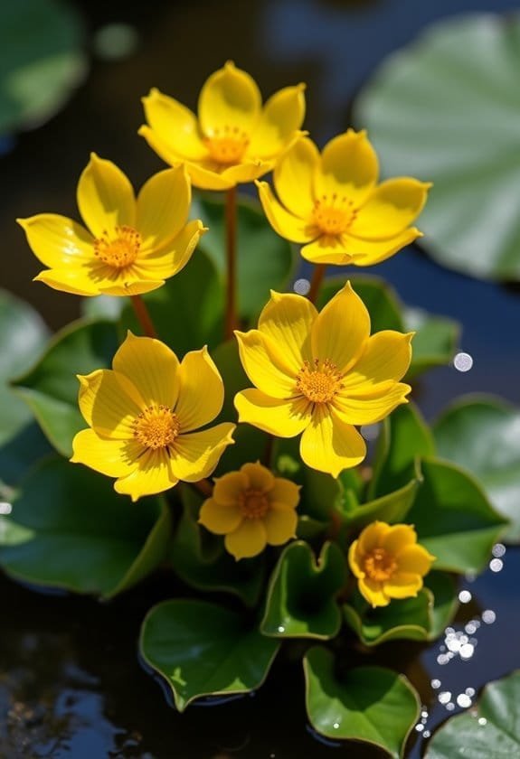 Marsh Marigold (Caltha Palustris) 4 concise information overview provided