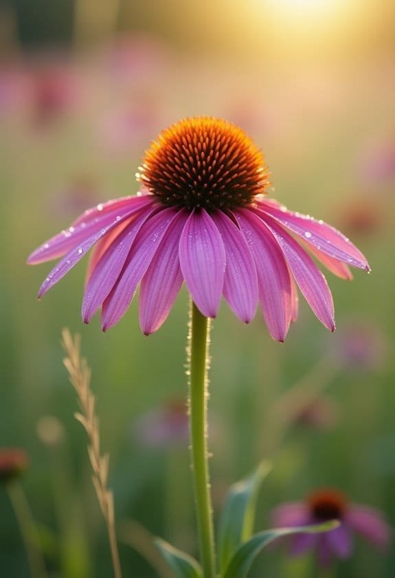 Echinacea Purpurea (Purple Coneflower) 4 concise information overview provided