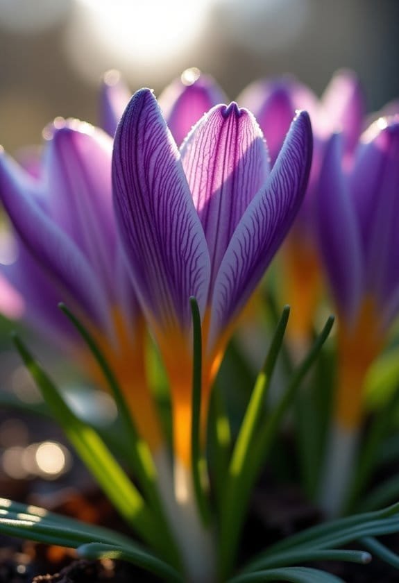 Crocus (Spring-Flowering) (Crocus Species) 4 concise information overview provided