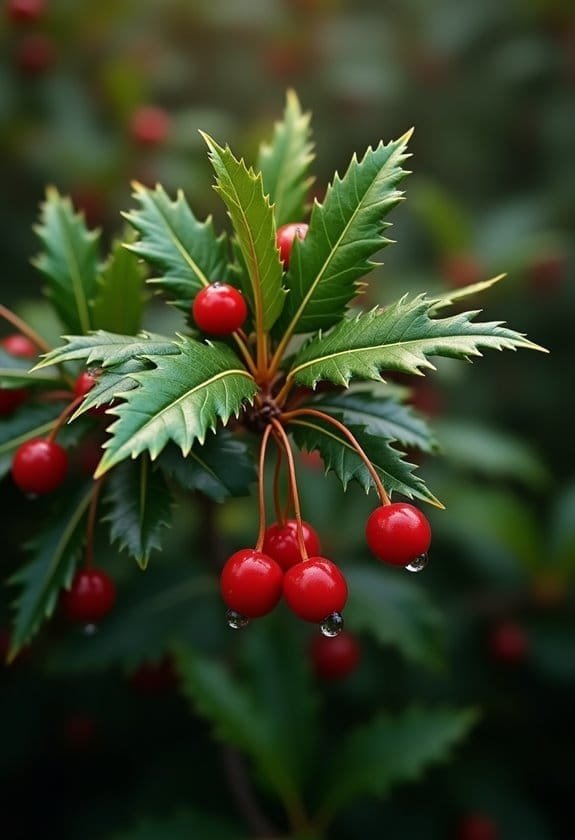 Common Holly (Ilex Aquifolium) 4 concise information overview provided