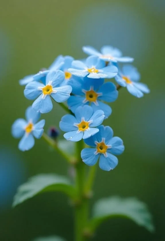 Field Forget-Me-Not (Myosotis Arvensis) 4 concise overview of information