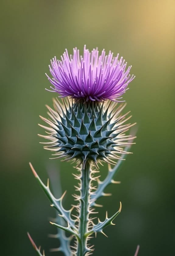 Welted Thistle (Carduus Crispus) 4 concise overview of information