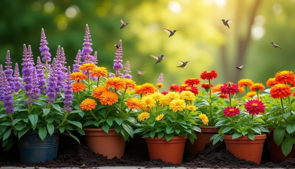 Pollinator Flowers For Container Gardening