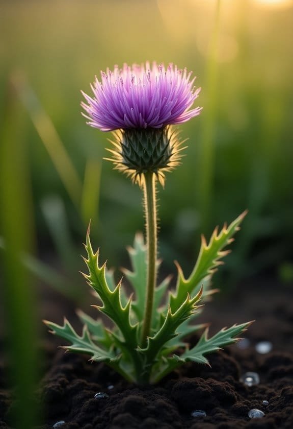 Meadow Thistle (Cirsium Dissectum) 2 cultivation needs assessment