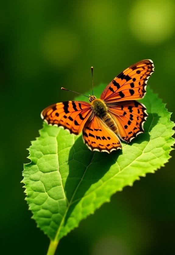 Comma Butterfly (Polygonia C-Album) 1 detailed personal information overview