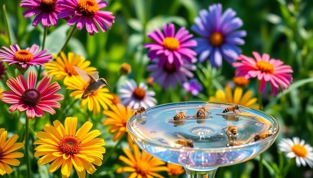 essential hydration for pollinators