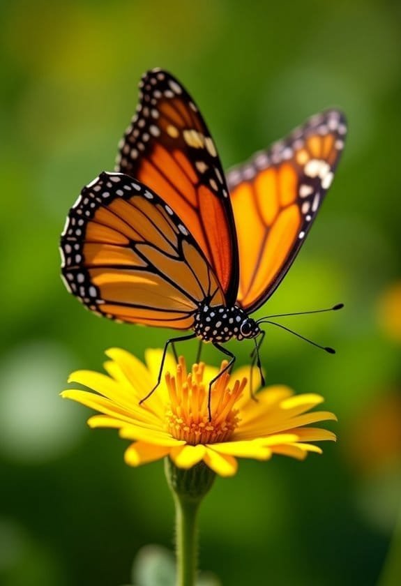 Monarch Butterfly (Danaus Plexippus) 2 evolutionary changes for survival