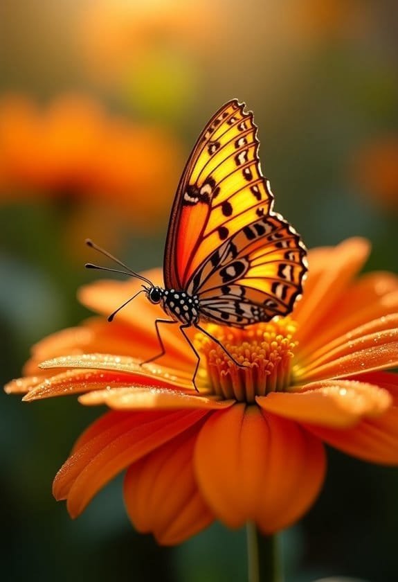 Gulf Fritillary (Agraulis Vanillae) 2 evolving to survive challenges
