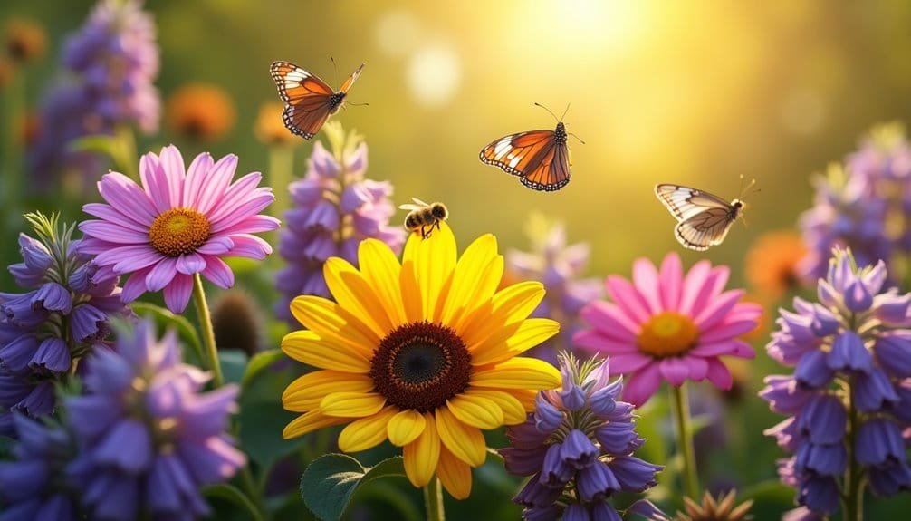 Flowers That Support Bees And Butterflies