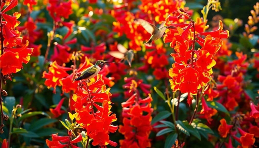 flowers that attract hummingbirds