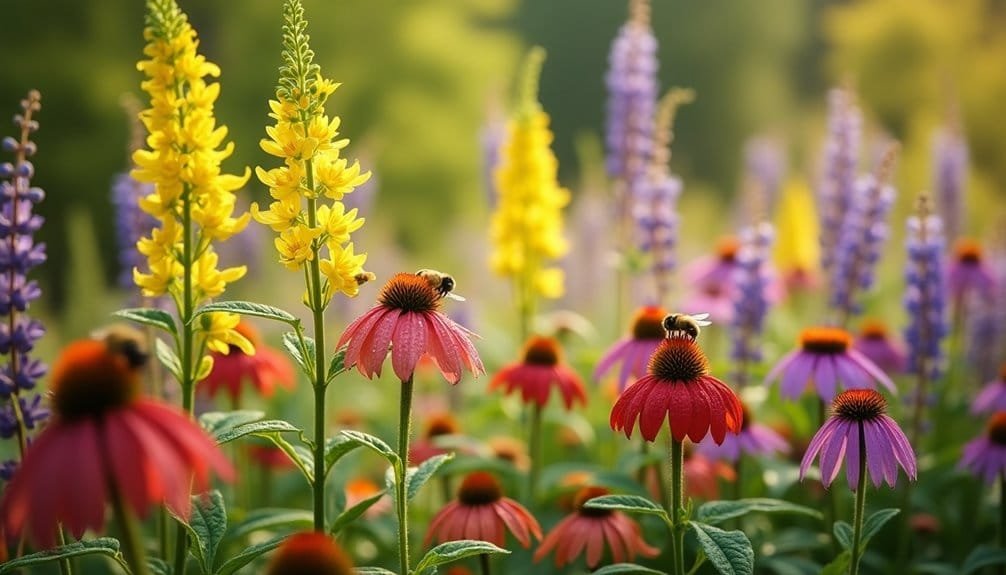 Native Pollinator Flowers For Gardens
