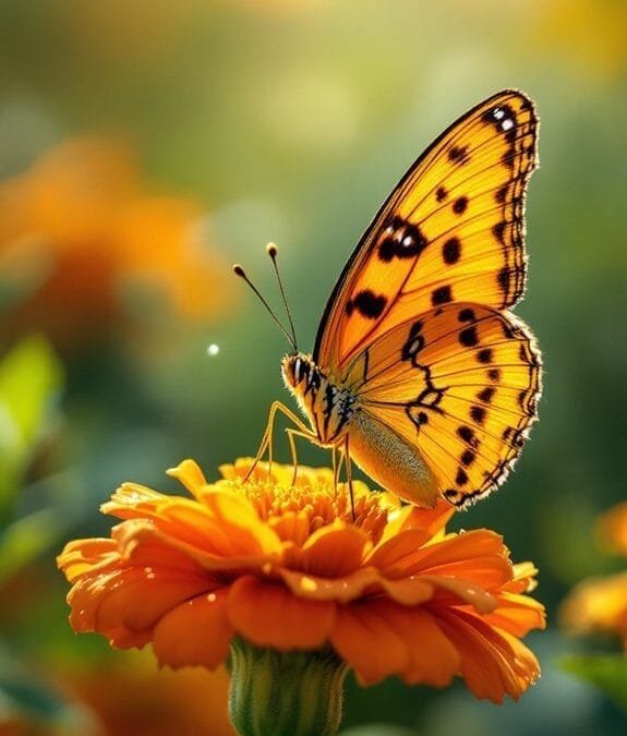 Gulf Fritillary (Agraulis Vanillae)