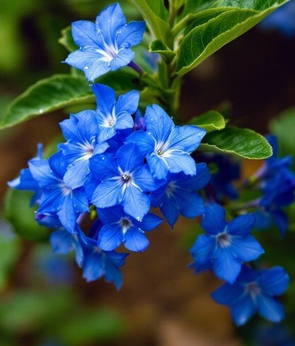 Ceratostigma Plumbaginoides (Hardy Blue-Flowered Leadwort)