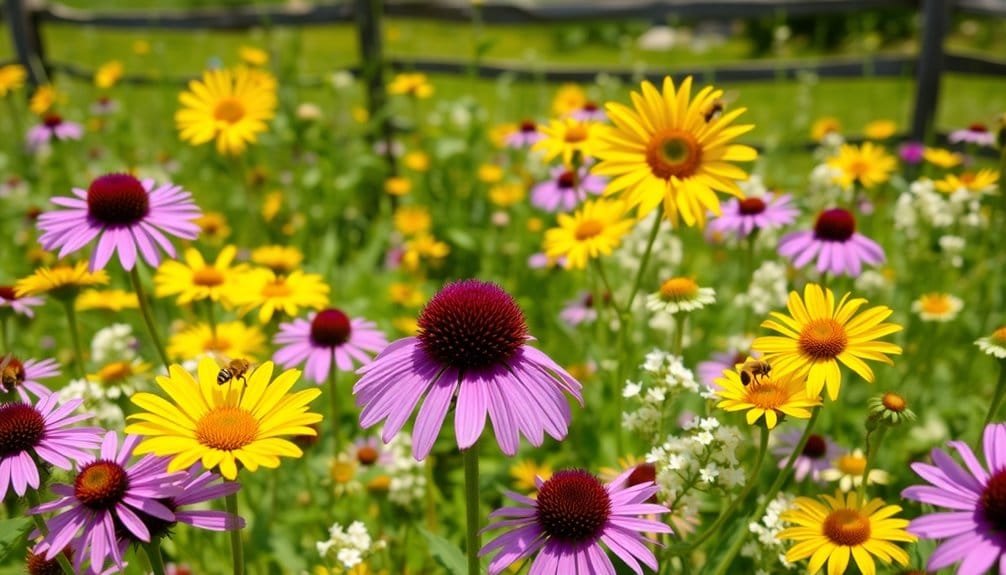 Pollinator Flowers For Organic Farming 1 improving pollinator friendly environments