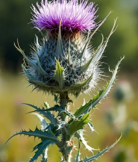 Cotton Thistle (Onopordum Acanthium)