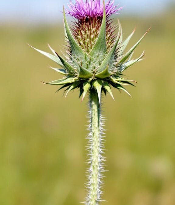 Spear Thistle (Cirsium Vulgare)