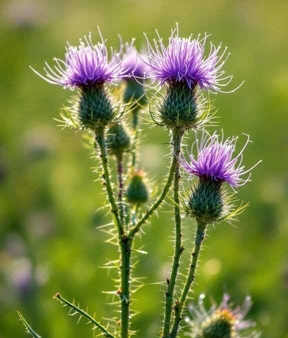 Creeping Thistle (Cirsium Arvense)