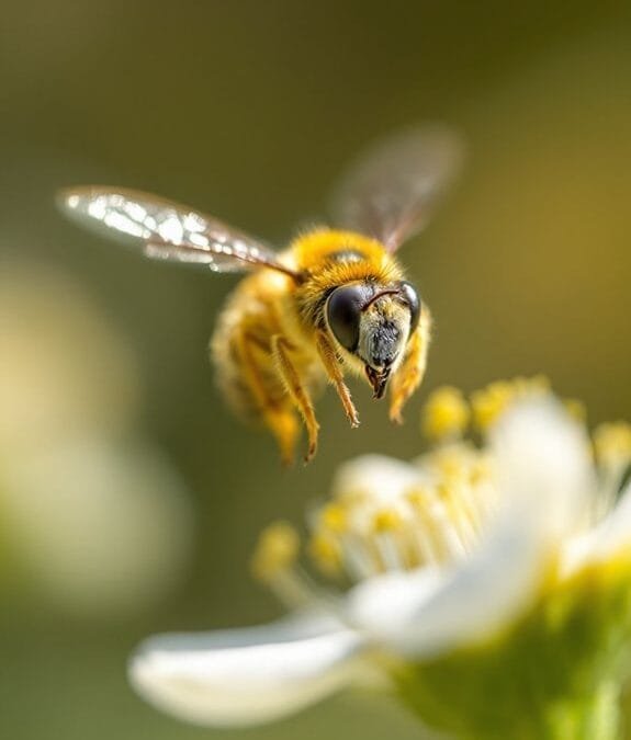 Sand Bee (Colletes Spp.)