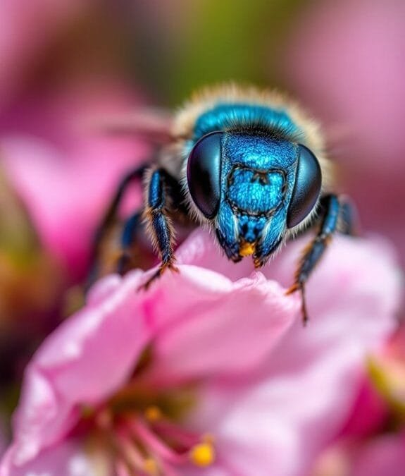 Blue Orchard Bee (Osmia Lignaria)