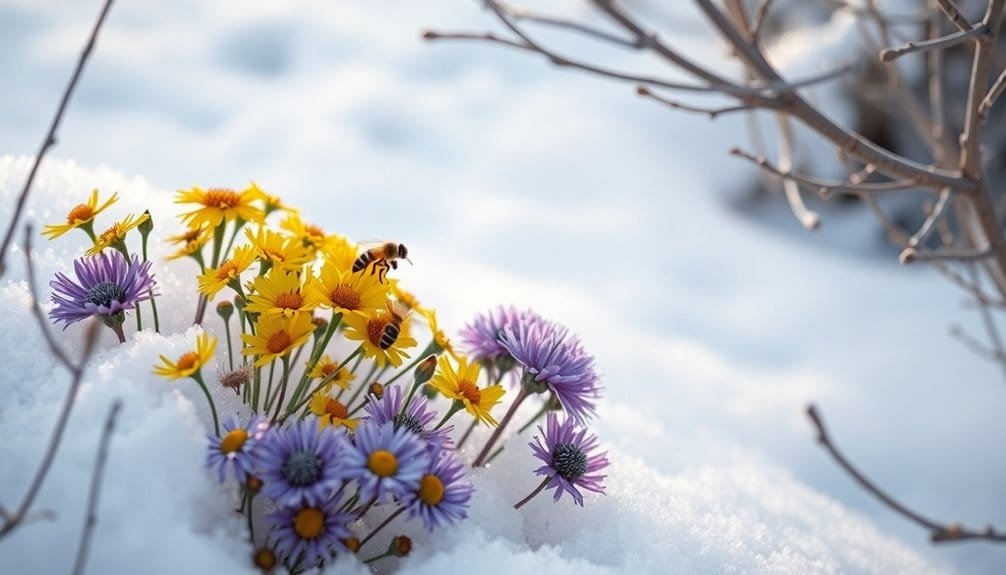 native winter flora diversity