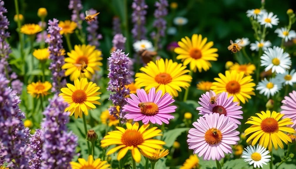 nectar and pollen sources