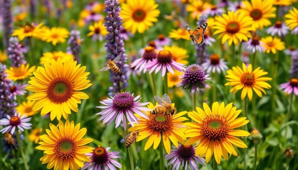 Bees And Butterflies' Favorite Pollinator Flowers 1 nectar and pollen supply