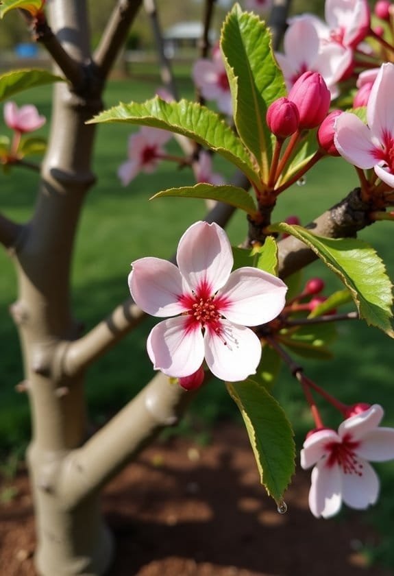 Japanese Crab (Malus Floribunda) 3 nurturing and sustaining care
