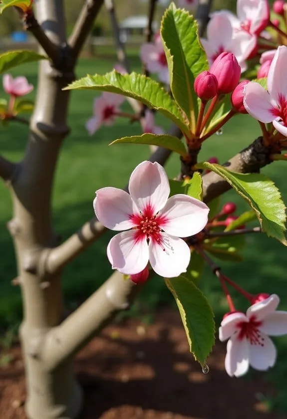 Japanese Crab (Malus Floribunda) 3 nurturing and sustaining care