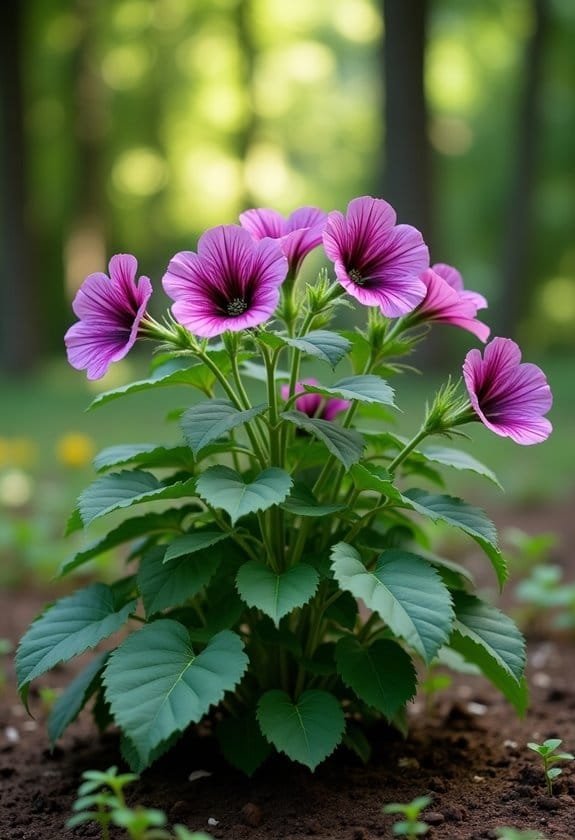 Common Mallow (Malva Sylvestris) 2 optimal growth conditions needed