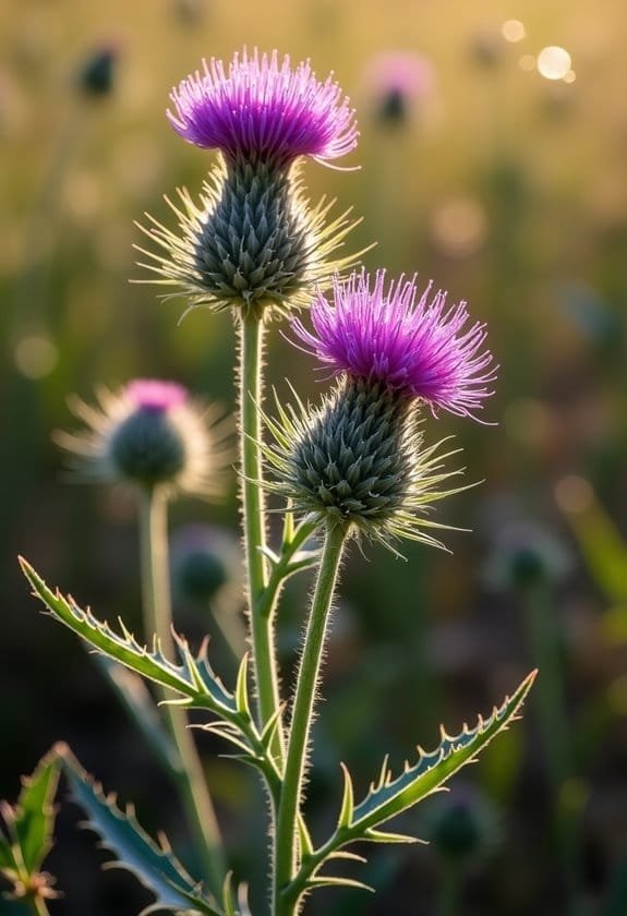 Creeping Thistle (Cirsium Arvense) 2 optimal growth conditions needed