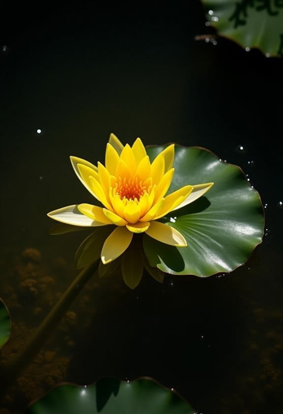 Yellow Waterlily (Nuphar Lutea) 2 optimal growth conditions needed